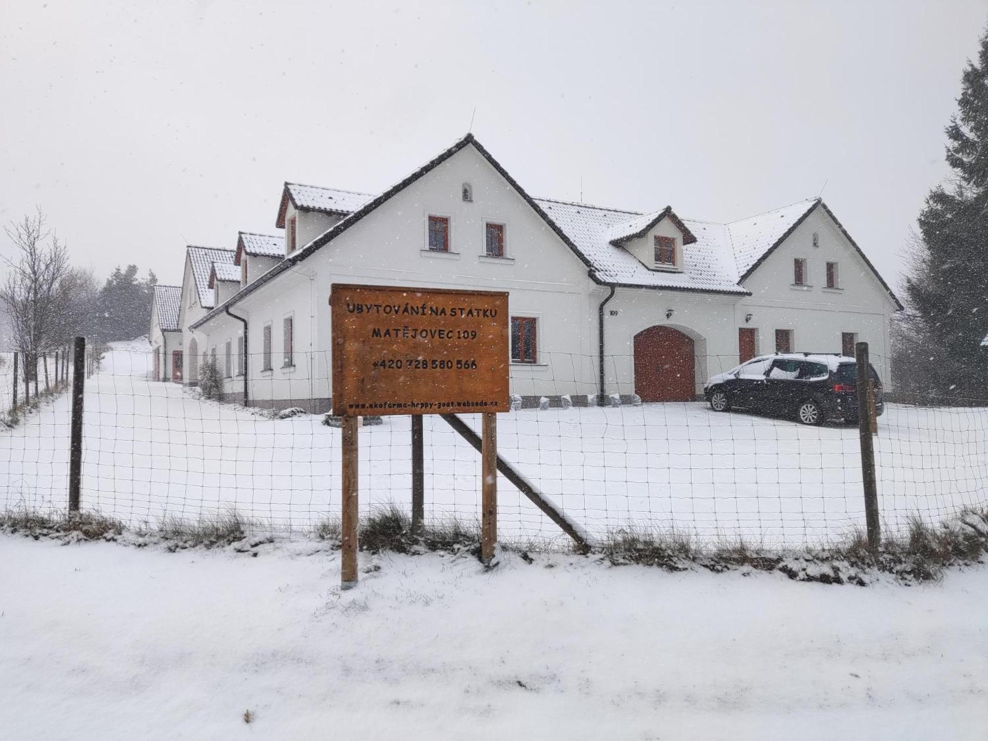 Matejovec 109 & Ubytovani Na Statku Český Rudolec Eksteriør bilde